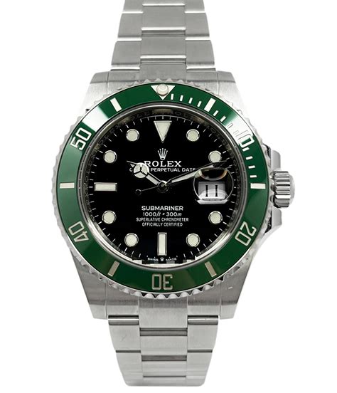 rolex submariner green dial replica|rolex submariner date 126610lv.